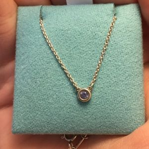 Tiffany & Co. Purple Tanzanite Necklace